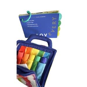Lovevery Anywhere Art Kit w/Paint Sticks & The Helper Play Guide 25 26 27 Months